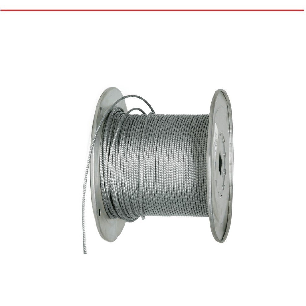 سیم بکسل گالوانیزه تمام فولاد سایز ۴